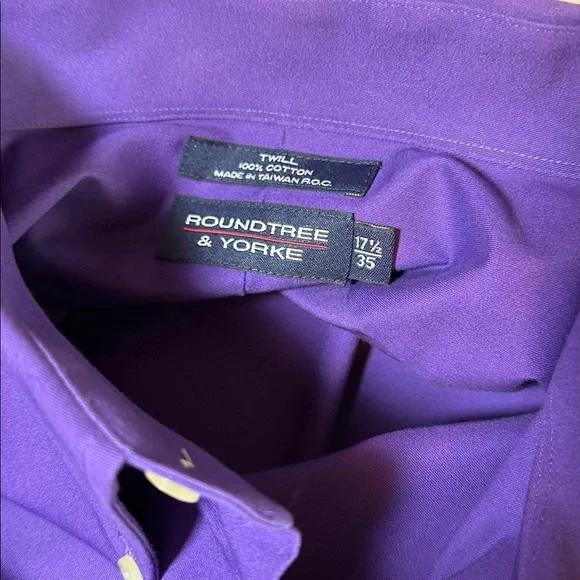 NWT Pair  Roundtree & Yorke Long Sleeve Shirt XXL - Picture 9 of 9